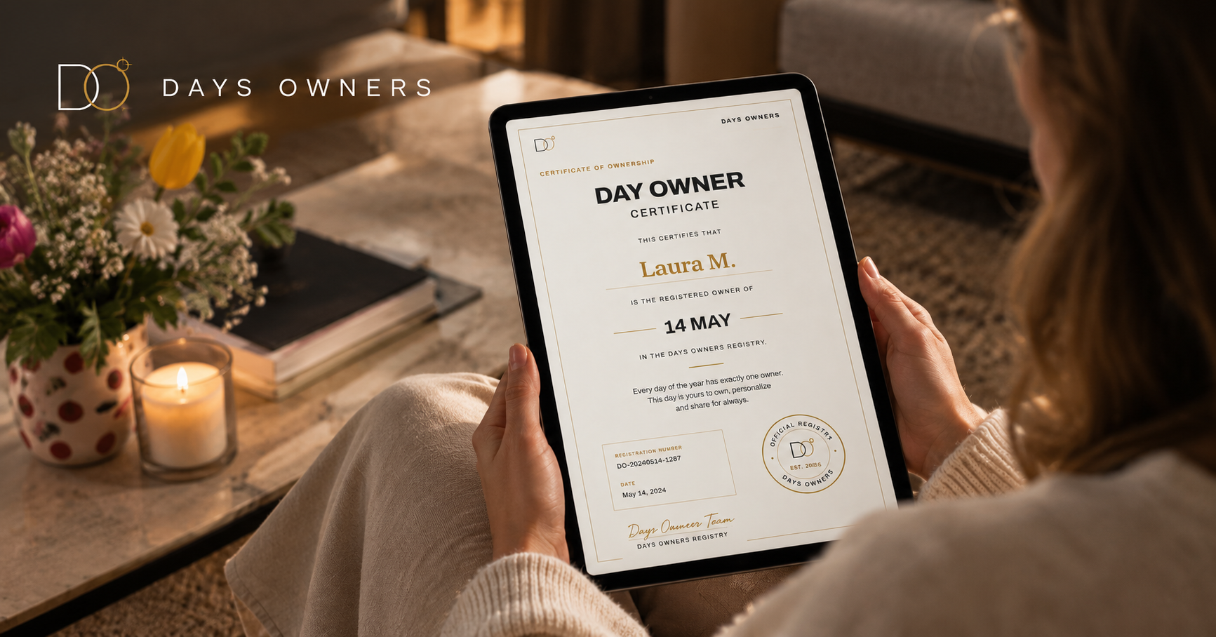 Day Owner Certificate